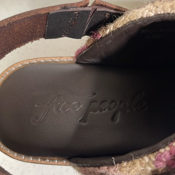 Free People Sz 9 Astrid Platform Mule - Picture 10 of 12